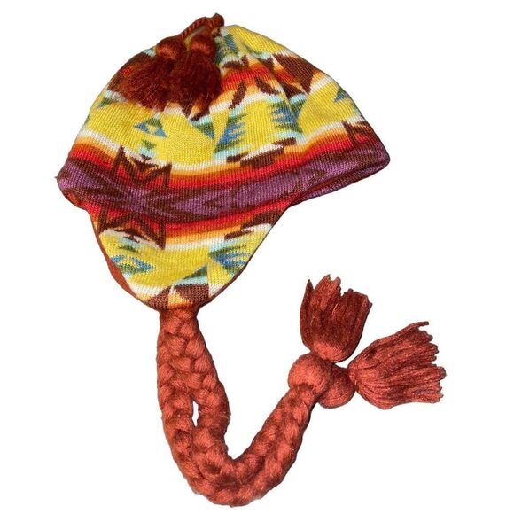 Southwest Knit Ski Beanie Hat - Picture 10 of 10